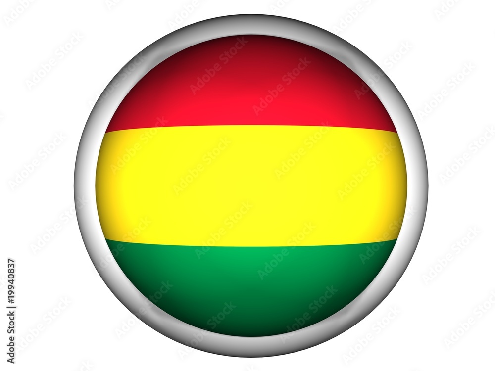 National Flag of Bolivia | Button Style | National Flag of Bolivia | Button Style |