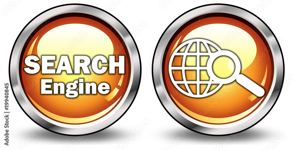 Fototapeta premium Glossy 3D Style Buttons 