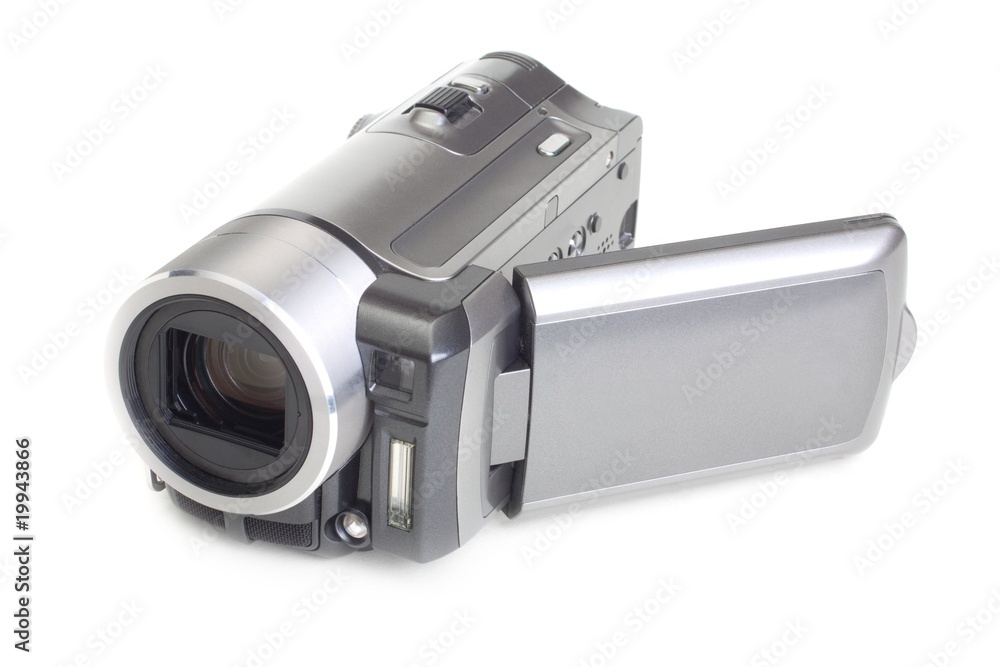 camcoder isolated on white camcoder isolated on white