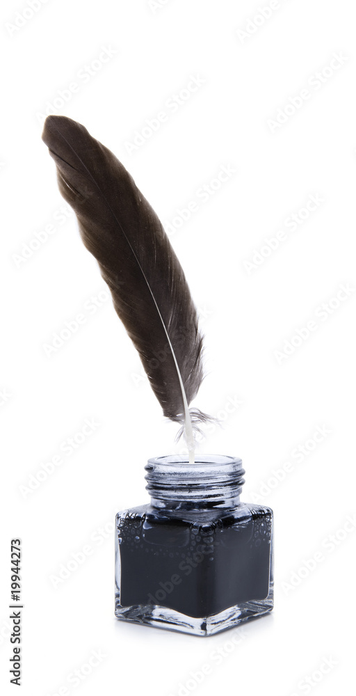 Tintenfass StockFoto Adobe Stock