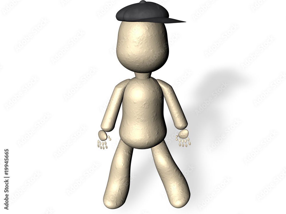 3D - postać (bez twarzy)