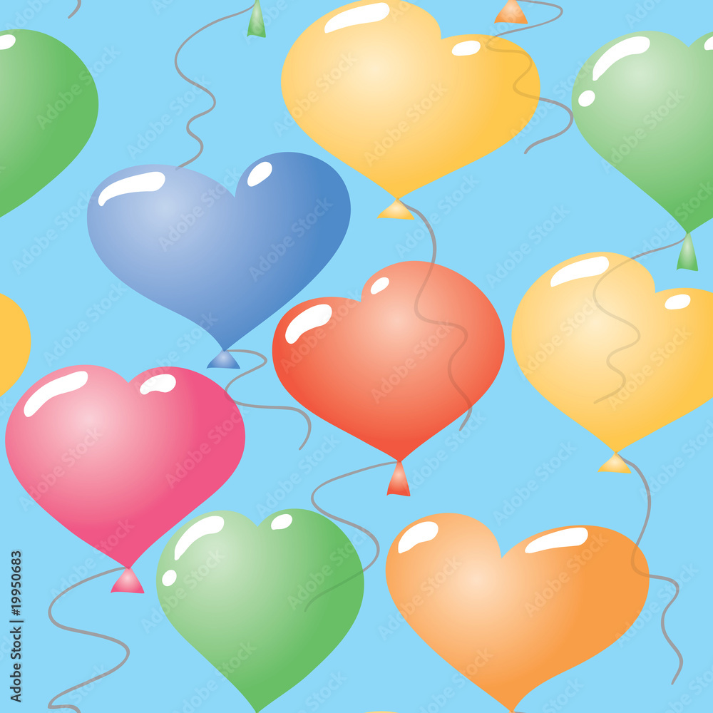 Valentine's day abstract seamless background Valentine's day abstract seamless background