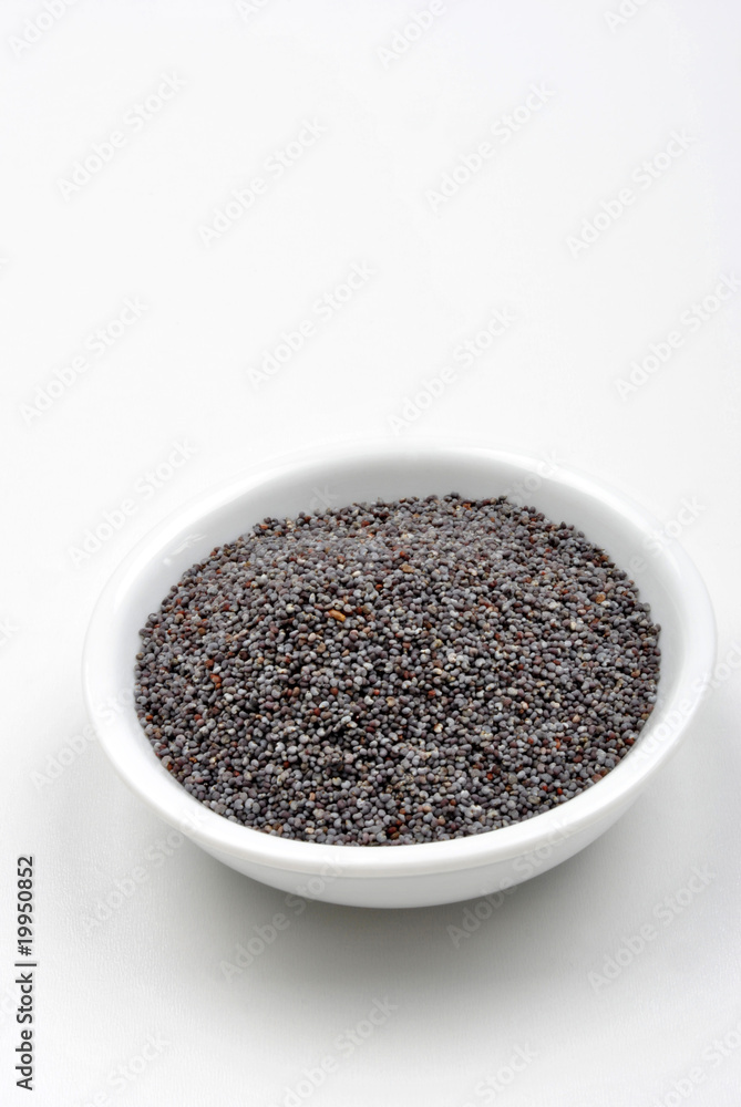 some organic poppy seed in a bowl some organic poppy seed in a bowl