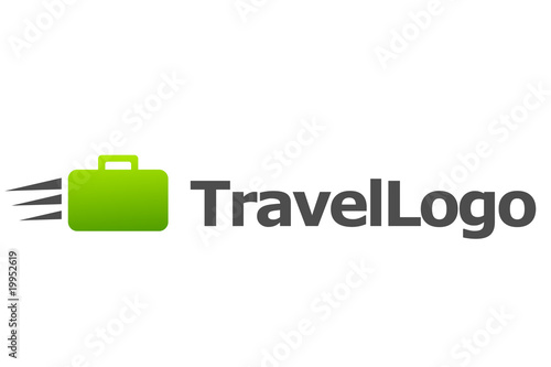 Fast travel company handbag logo