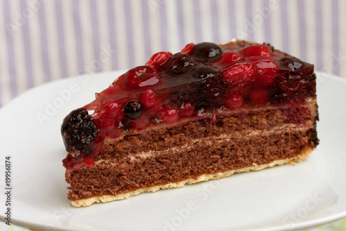 torte mit Beeren(Waldfrüchte)