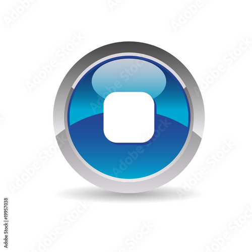 Picto musique stop carré