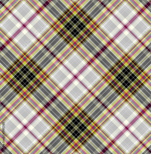 High resolution tartan plaid fabric