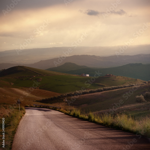 vintage and country landscape