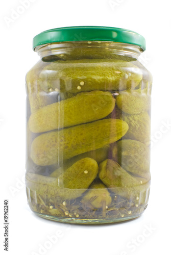 Canvastavla Jar of pickles
