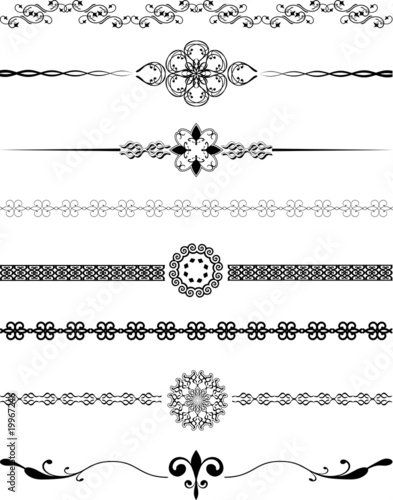 Decorative borders