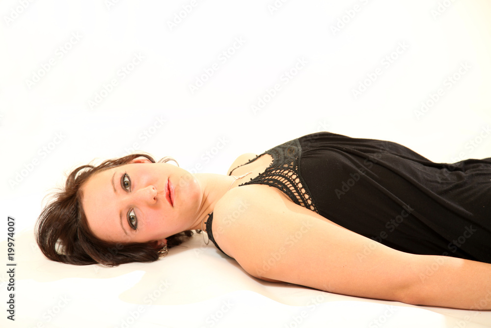 Naklejka premium Beautiful Young Woman