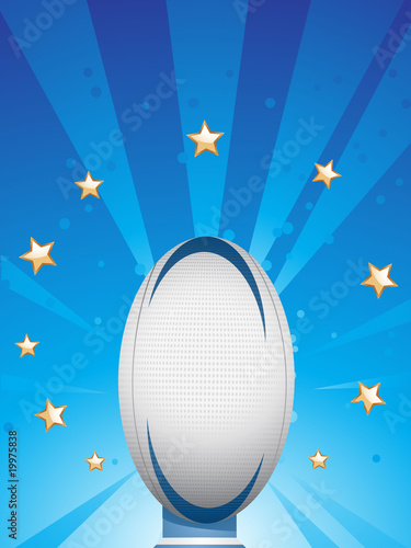 Obraz na plátně rugby background