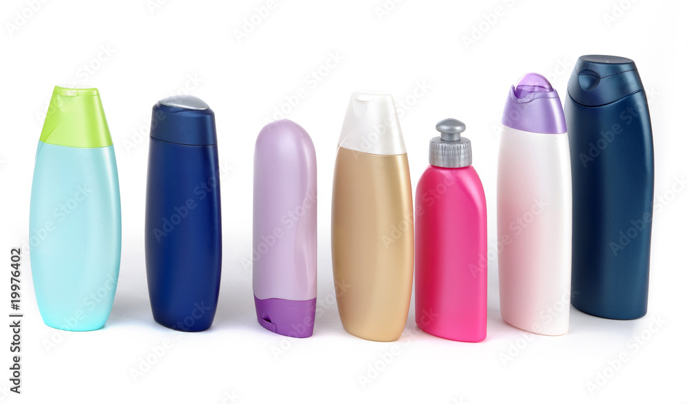 Cosmetic products ina row Cosmetic products ina row