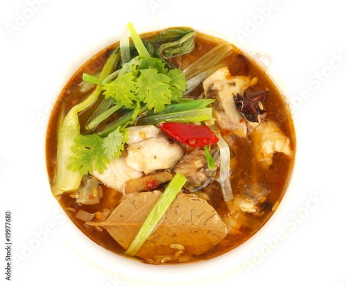 Traditional Chinese Fish soup