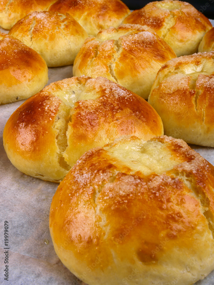 Chinese Butter role. Close up Chinese Butter role. Close up