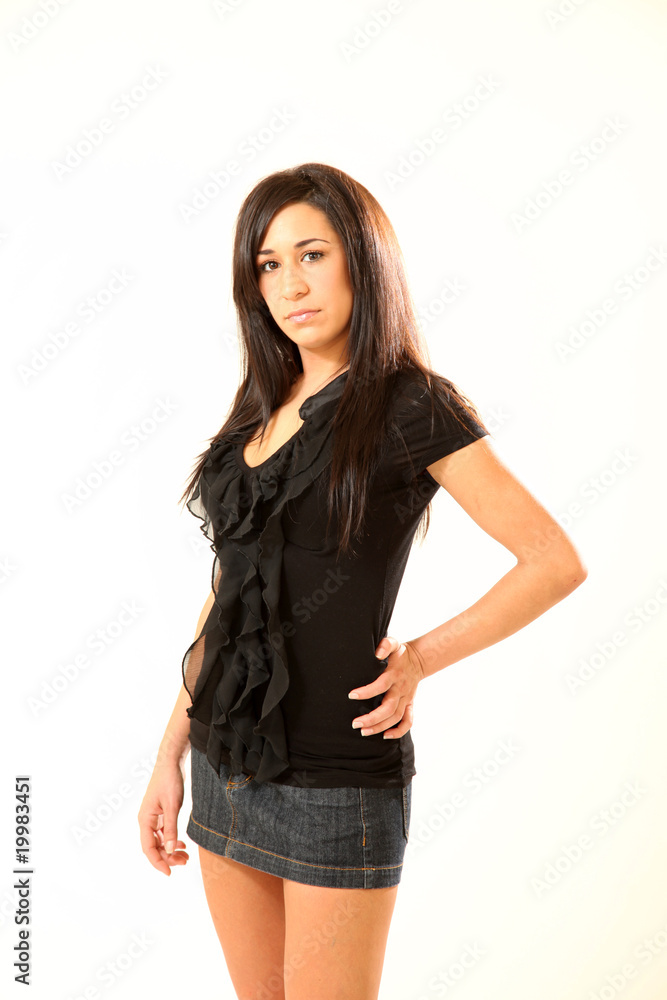 Beautiful Young Mixed Race Woman Beautiful Young Mixed Race Woman