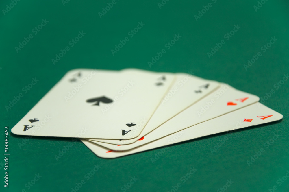 Obraz premium Kartenspiel