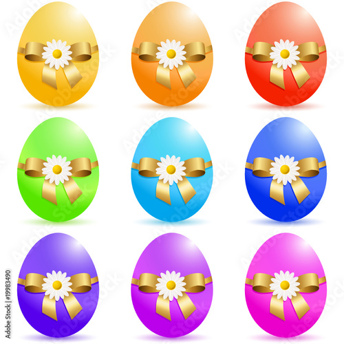 bunte Ostereier