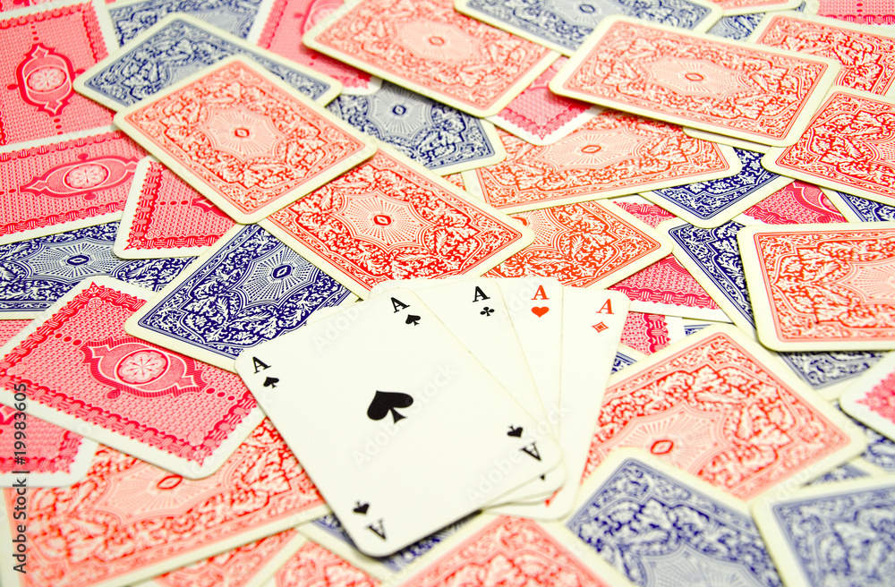 Obraz premium Kartenspiel