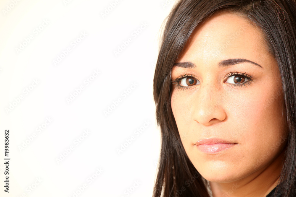 Beautiful Young Mixed Race Woman Beautiful Young Mixed Race Woman