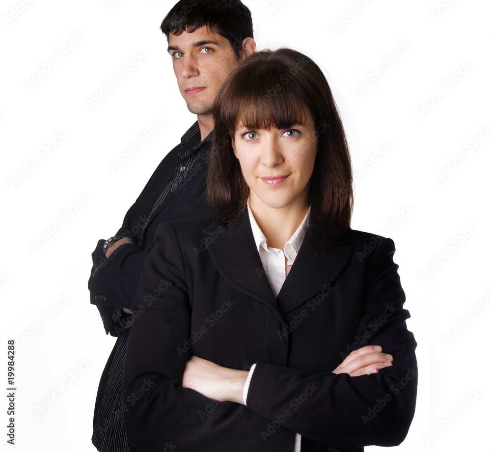 Two business people Two business people