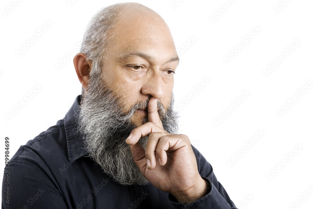 Pensive man Pensive man