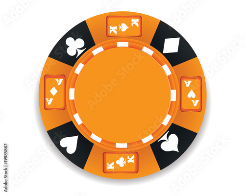 vector poker chip