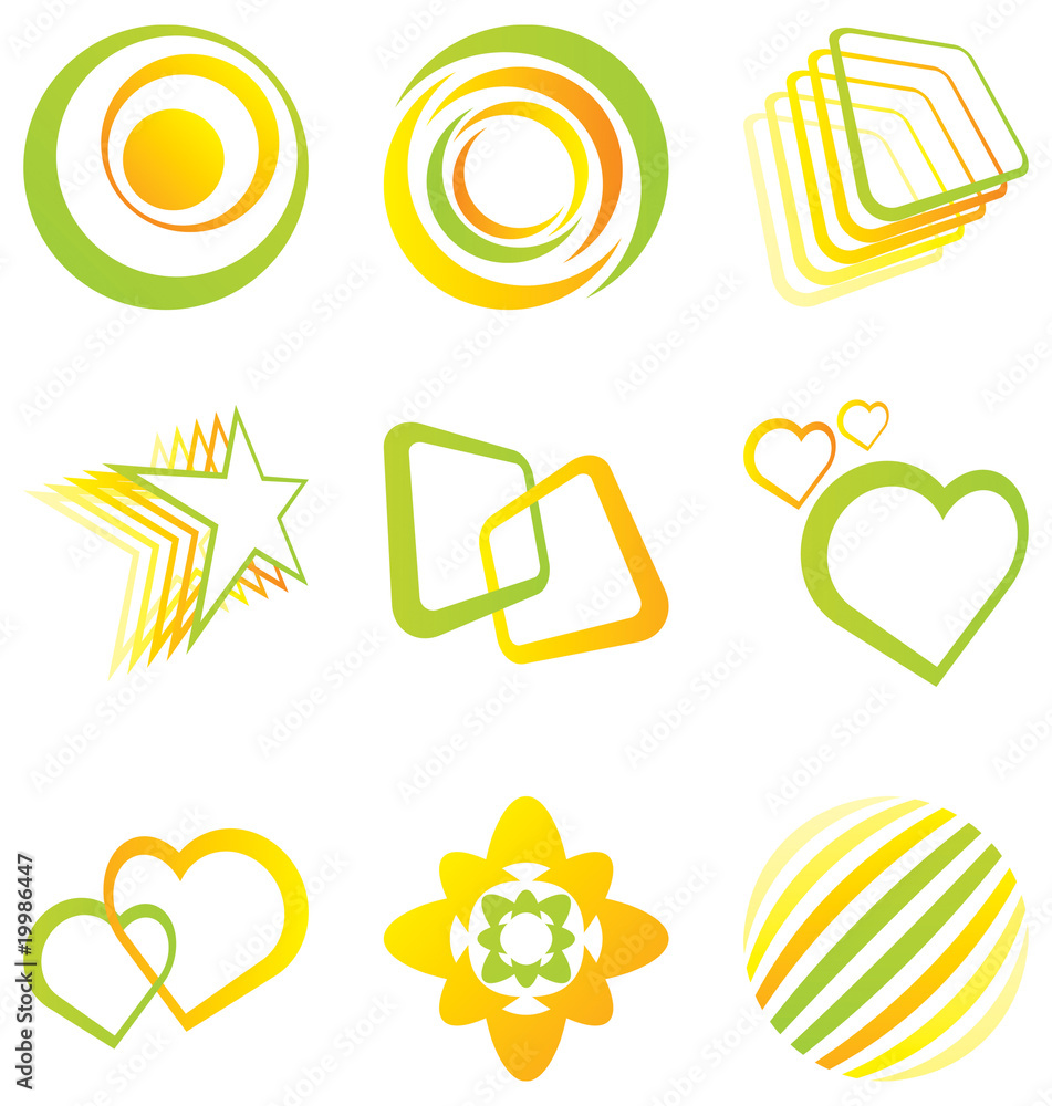 Vector logo and design elements for your business artwork Vector logo and design elements for your business artwork