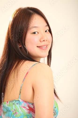 Beautiful Young Asian Woman