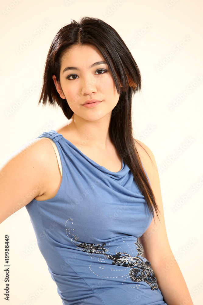 Obraz premium Beautiful Young Asian Woman