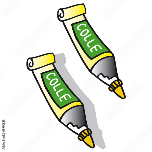 Tube de colle