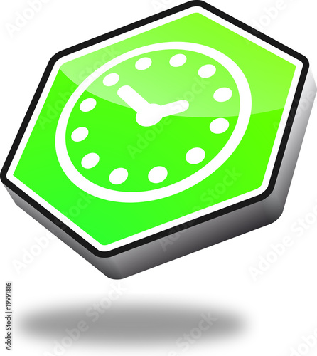 Uhr Zeit weiß