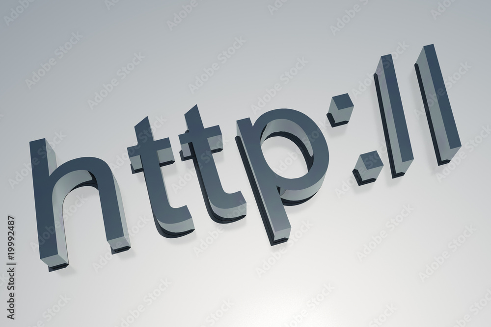 Metallic Http Text Metallic Http Text