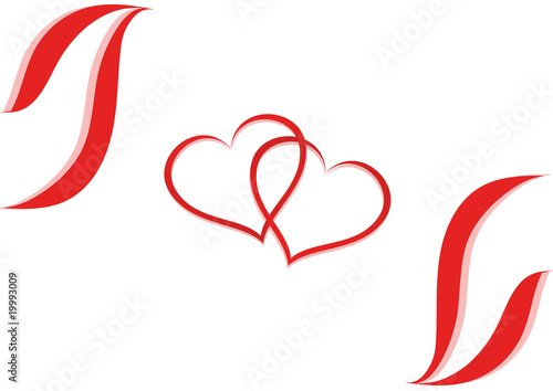 bigliettino amore cuori
