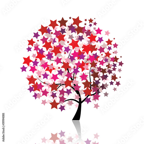 Starry tree fantasy