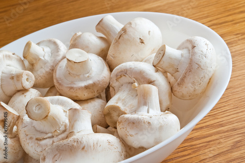 mushrooms on bowl