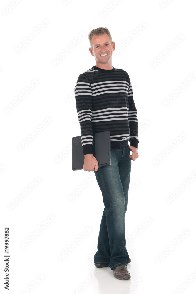 Handsome man laptop Handsome man laptop