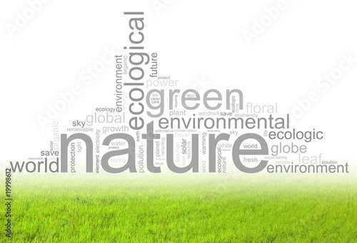 Illustration mit Naturbegriffen