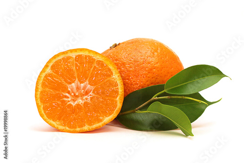 fresh mandarin fruits