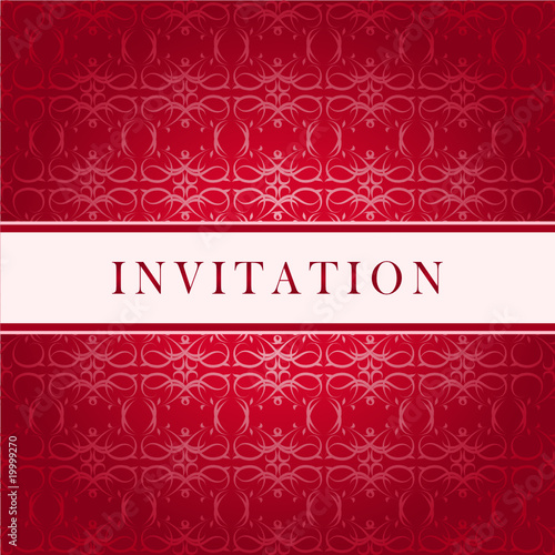 Invitation red card