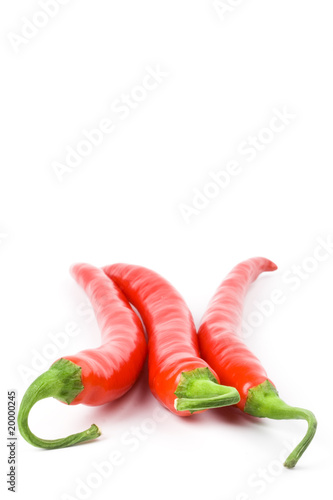 three red chilly peppers