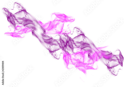 Abstract Purple Smoke