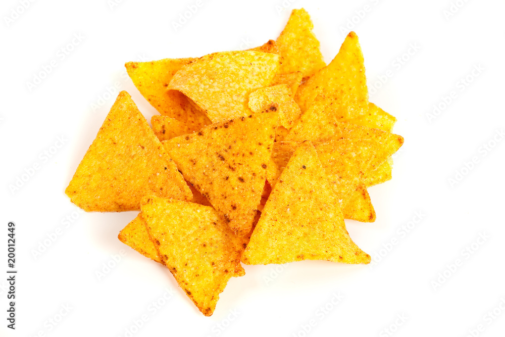 Naklejka premium Nachos