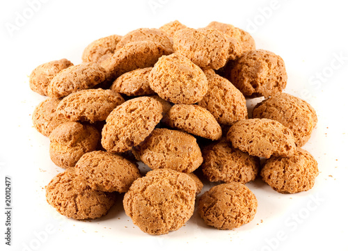 Amaretti - traditional italian cookies