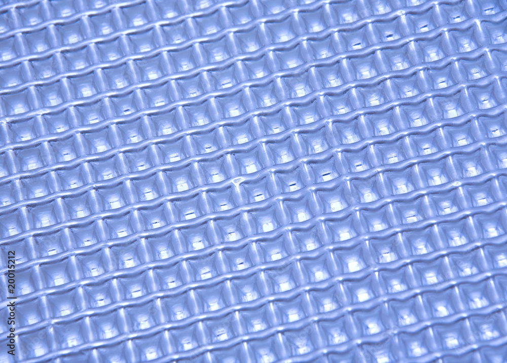 Naklejka premium Plastic blue background