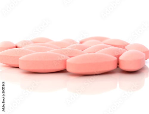 Pink tablets