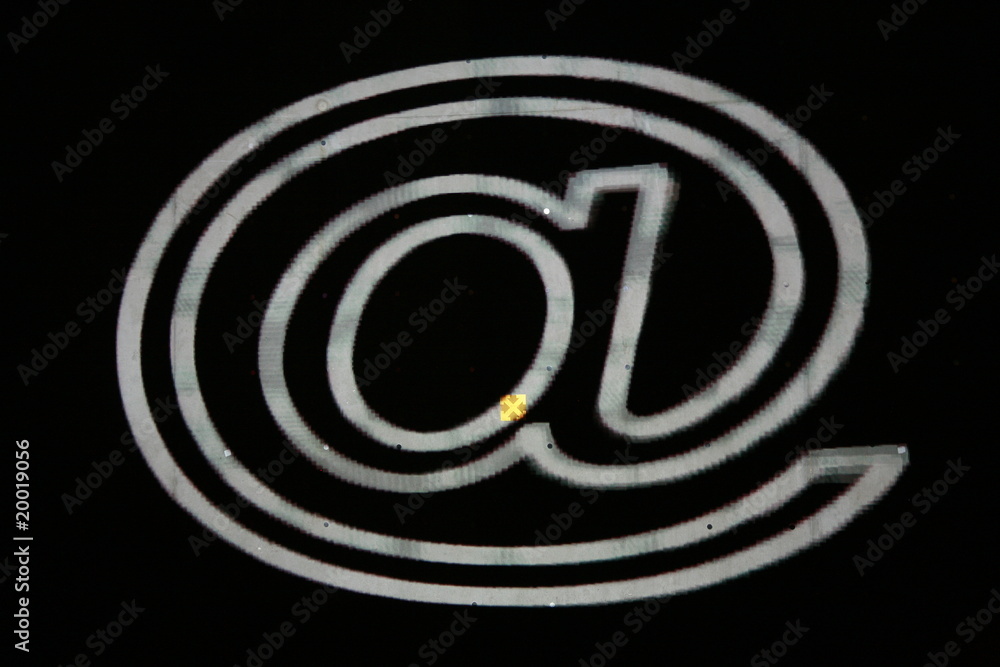 Obraz premium Arobase