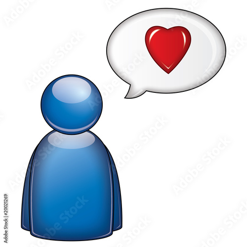 Icono declaracion de amor