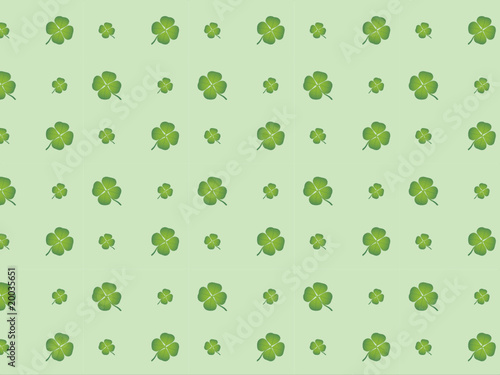 Pattern  Four Leaf Clover   chance luck fortune good 