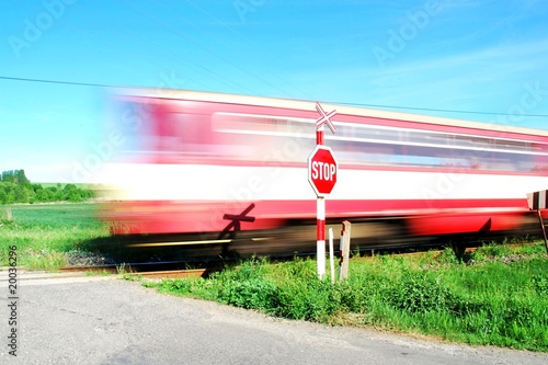 Passenger train photo